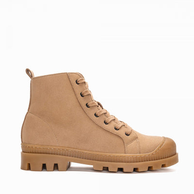 Unisex Noah Suede Camel Vegan Sneaker Boots