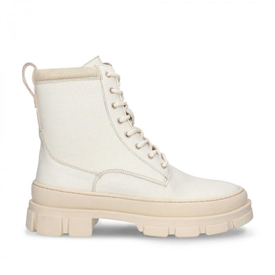 Tea White Vegan Boots