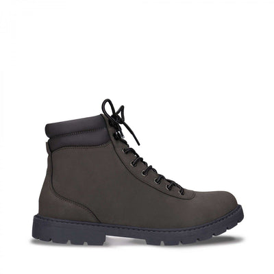 Unisex Adar Grey Vegan Boots
