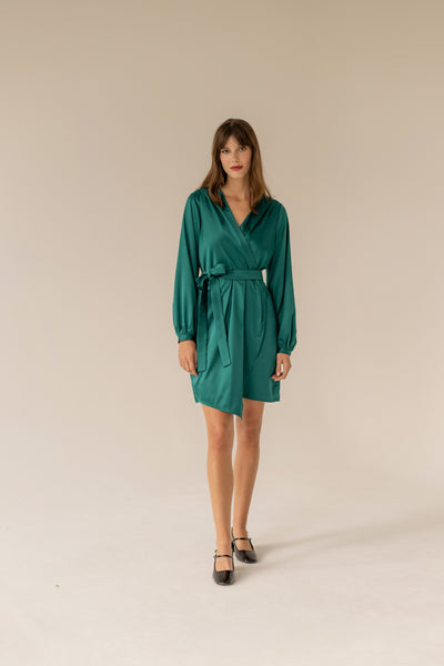 Laurel Deep Green Dress
