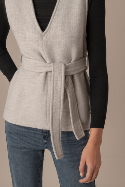Theresa Grey Top