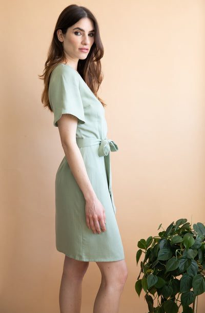 Dress Avena mint green