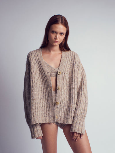 MARIANELA Chunky Knit Cardigan