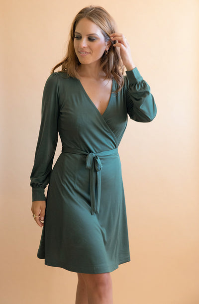 Nénuphar imperial green Dress