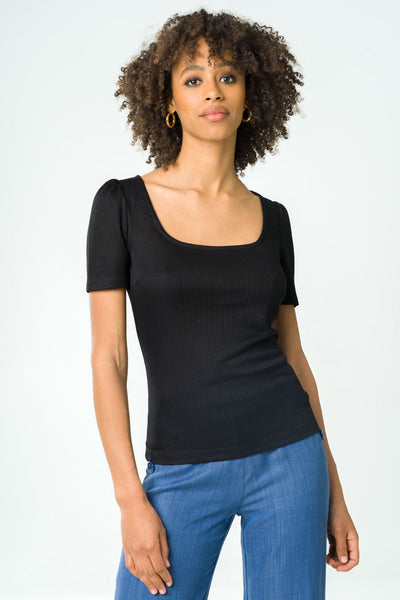 T-shirt Hoya black