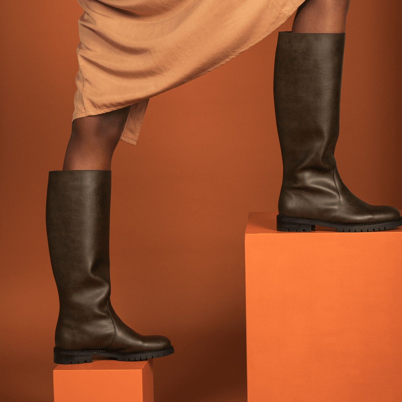 Nae Vegan Tabita Micro Boots Green on Econess Store