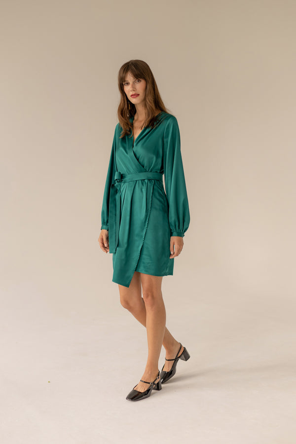 Laurel Deep Green Dress