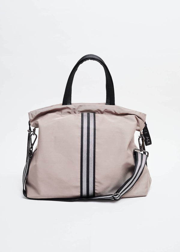 ACE Taupe All Day Tote Bag for gym work travel