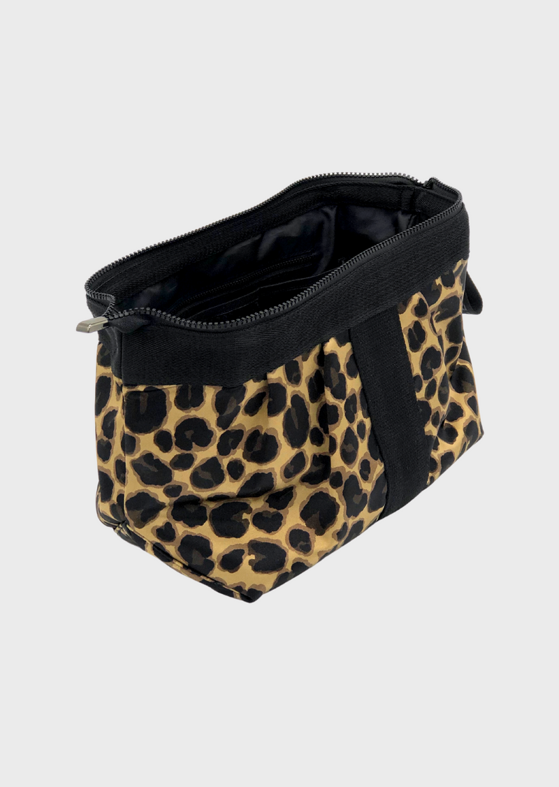 ACE Big Cosmetic Bag leopard print made in ECONYL®