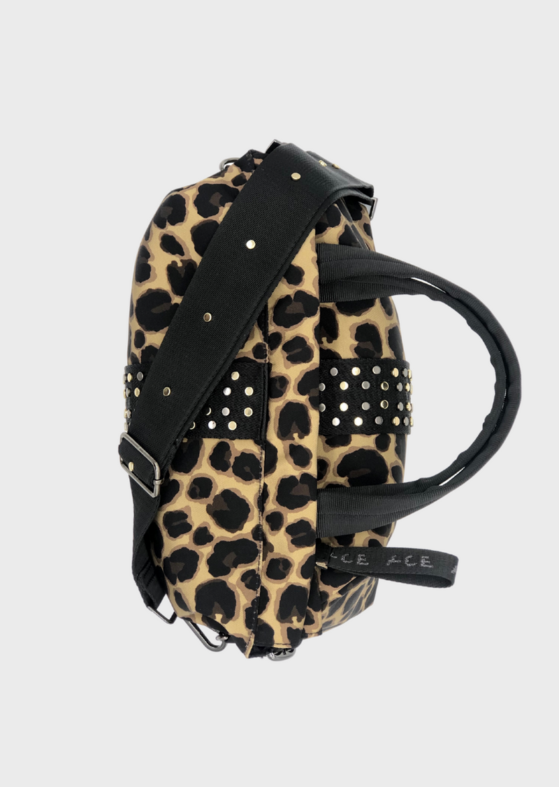 ACE Urban Tote Bag Leopard designer handbag in Econyl