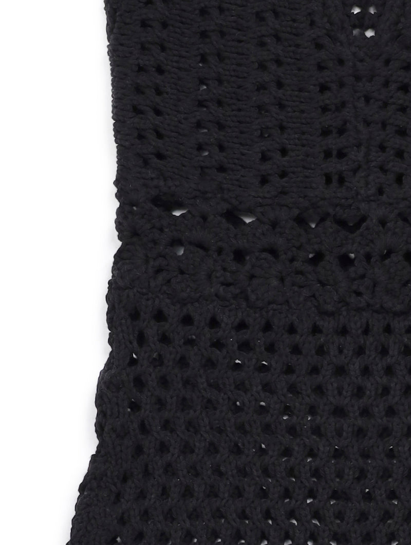 NISA Hand knitted Dress Black