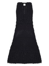 NISA Hand knitted Dress Black