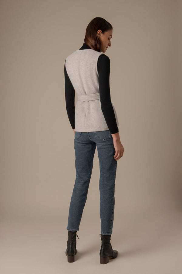 Theresa Grey Top