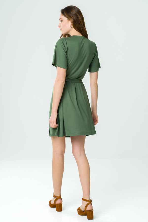 Dress Acacia green bronze