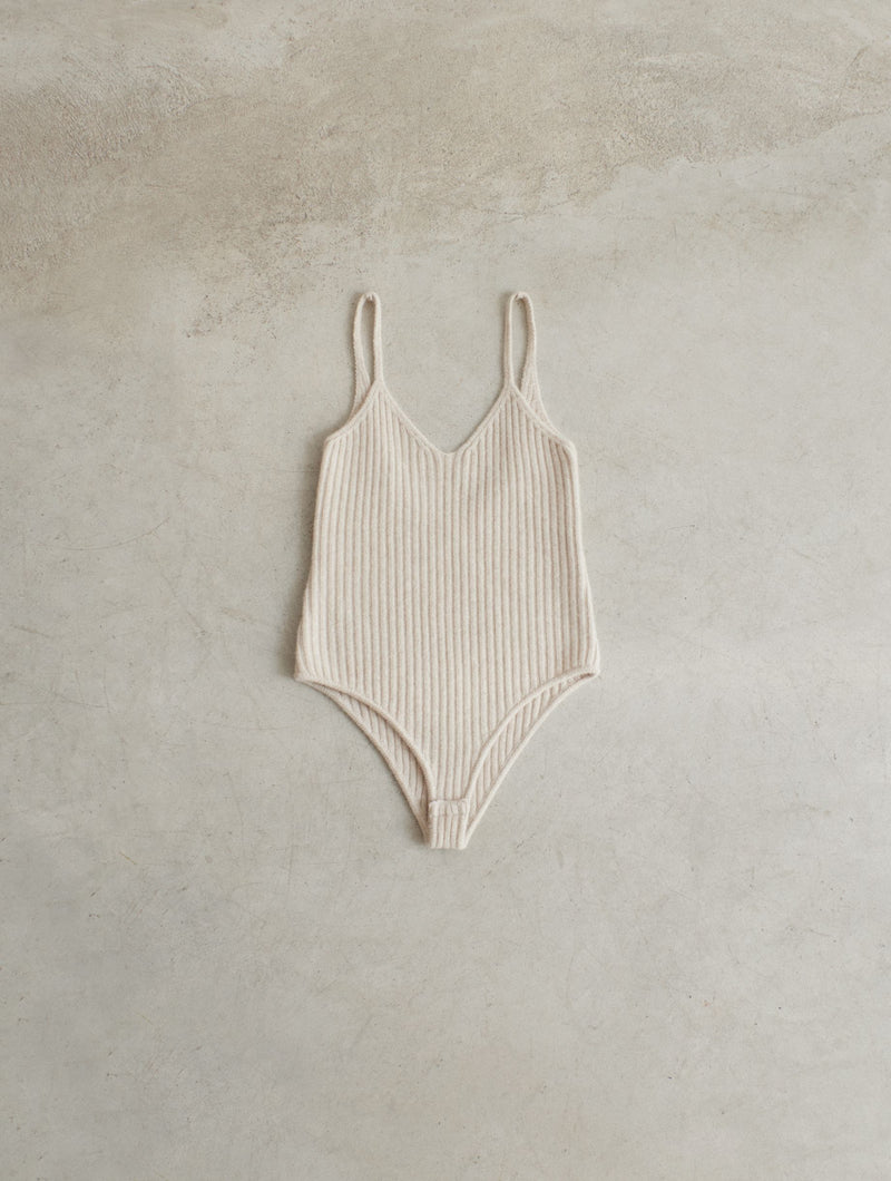 Roberta Cashmere knitted bodysuit