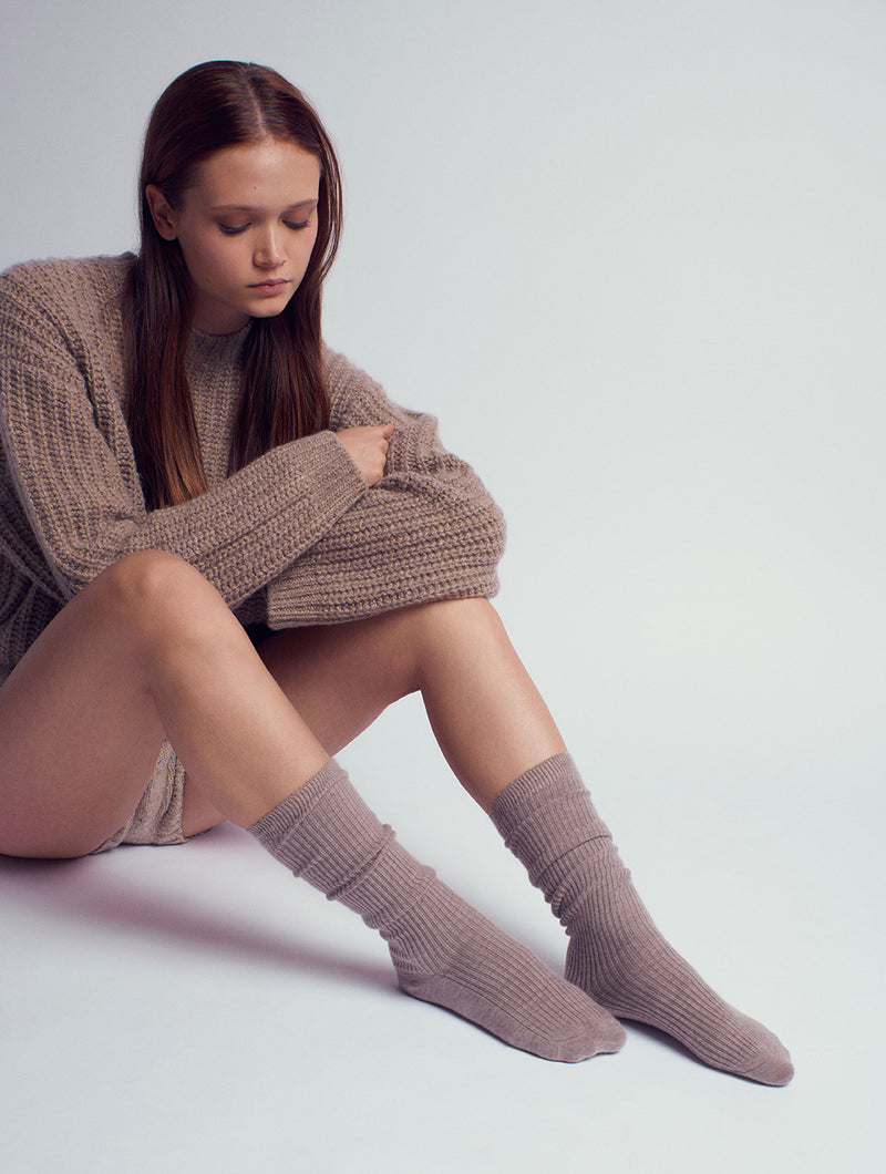 AURA Extra fine cashmere socks