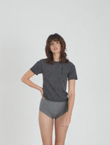 BELINDA Cashmere Knitted T-shirt Grey
